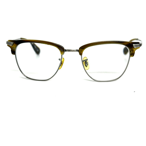 Oliver Peoples OV 1145 5076 Banks 49-20-140 Eyeglasses Frames Half rim H20540